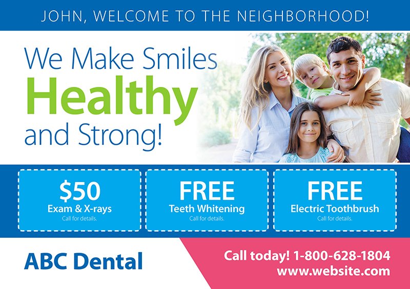 Dentistry New To Town Marketing