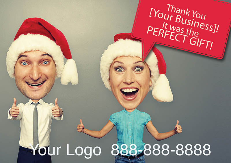 Direct Mail Holiday Marketing Idea