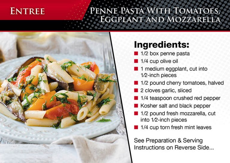 Direct Mail Recipe Postcard Advertising Idea