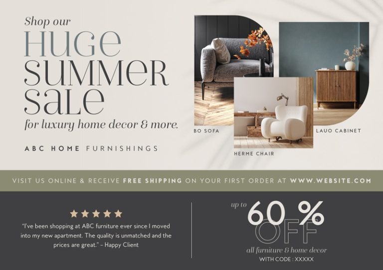 Ecommerce Marketing Postcards