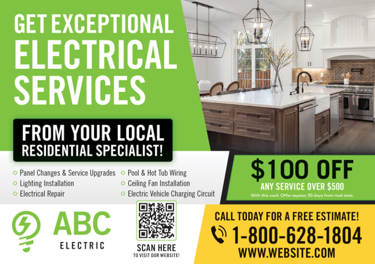 Elecrectrical Services Mailer
