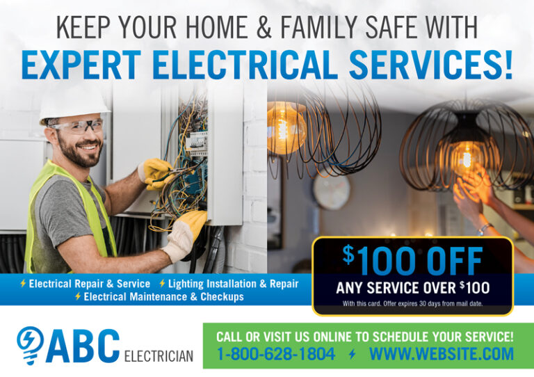 Electrician Services Postcard