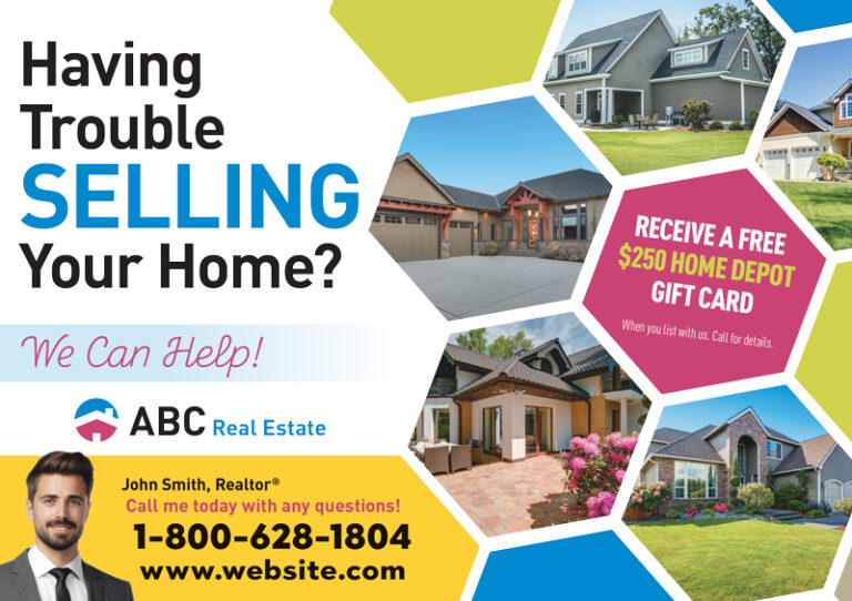 Expired Listing Postcard Real Estate Marketing