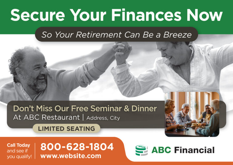 Financial Advisor Mailer