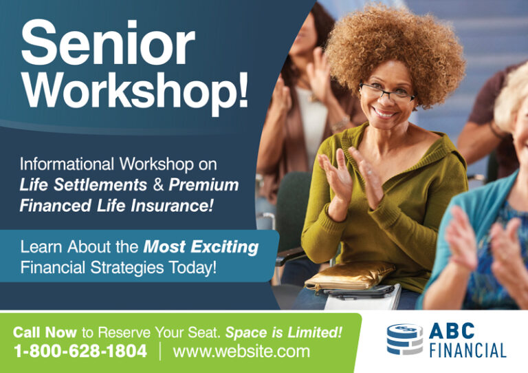 Financial Seminar Mailer