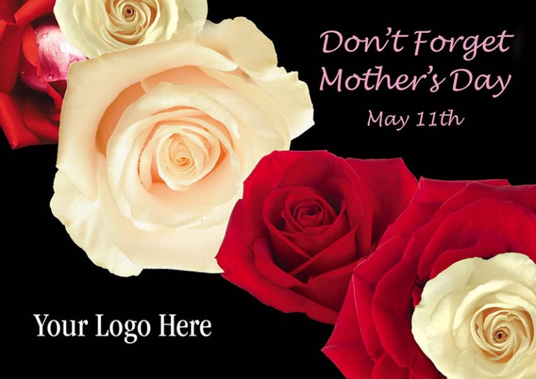 Flowers And Floral Products Advertising Post Card Example