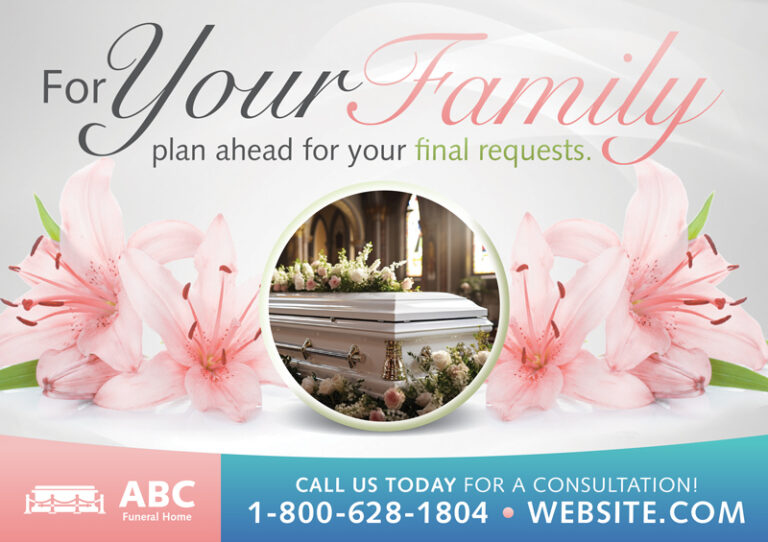 Funeral Home Postcard