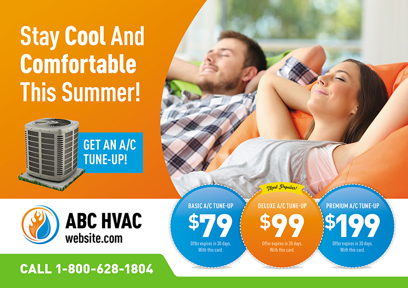 HVAC Direct Mail Example