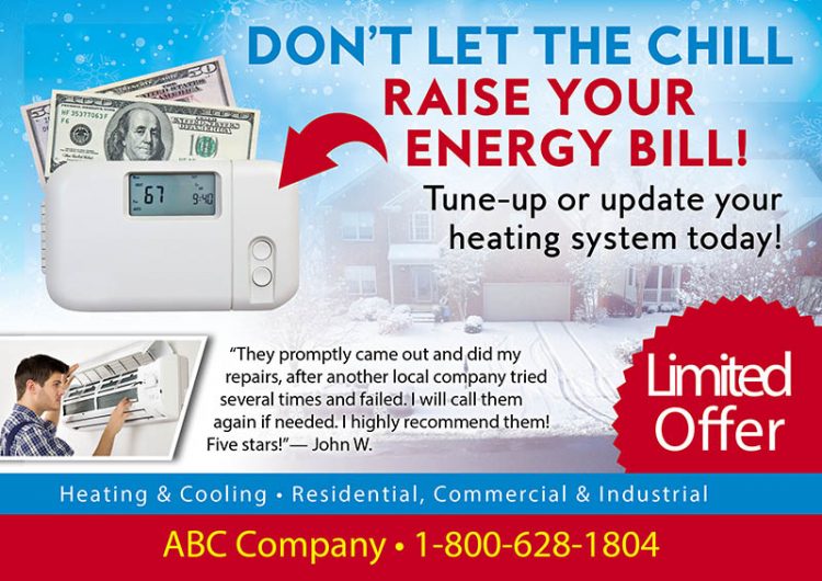 26 Cool HVAC Direct Mail Postcard Marketing Ideas You Should Steal