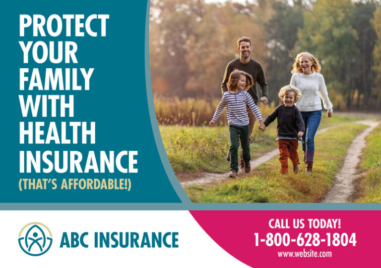 Healthcare Insurance Postcard