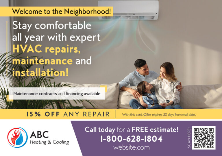 Heating And Air Conditioning Postcard