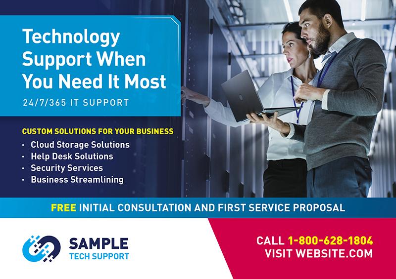IT Support Free Consultation Mailer