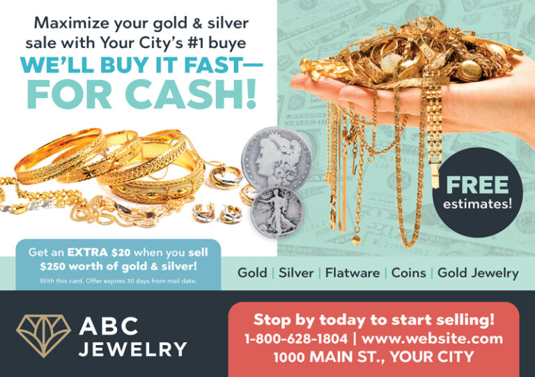 Jeweler Gold Buying Idea For Lead Generation