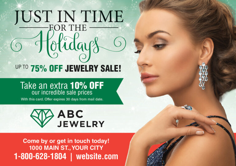Jewelry Store Mailer Design