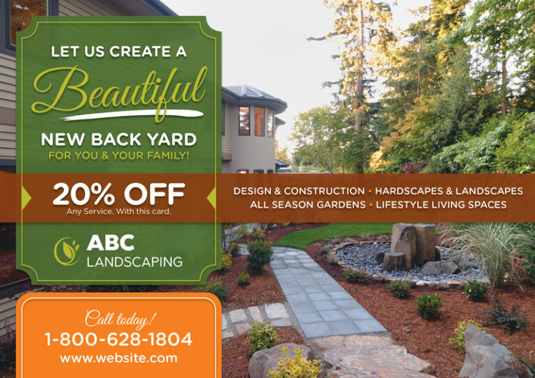 Lawn Care Postcard