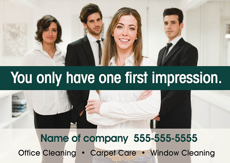 Maid Service Postcard Marketing