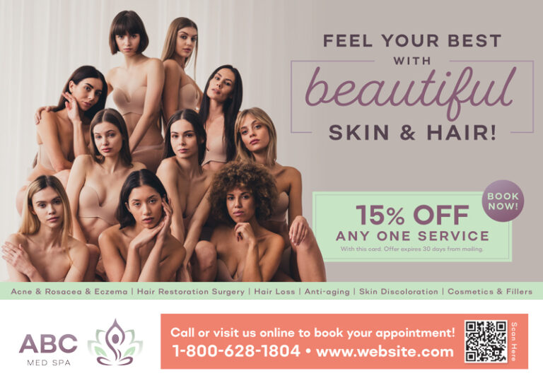 Med Spa Mailers