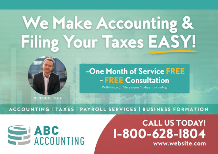 Medical Billing Postcard