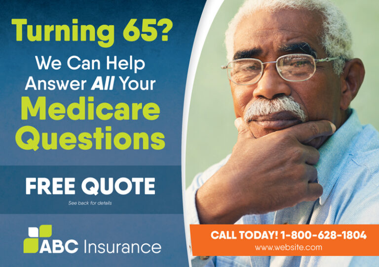 Medicare Supplement Marketing Postcard