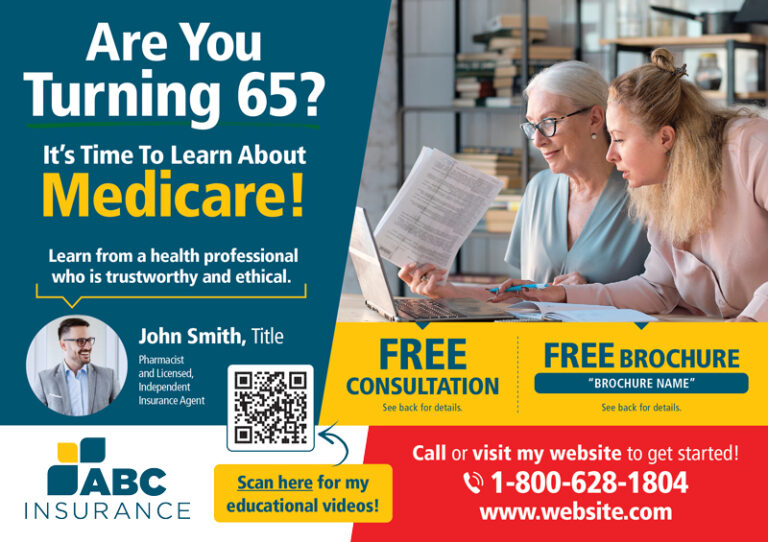 Medicare Supplement Postcard Sample