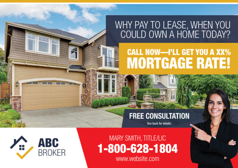 Mortgage Postcard