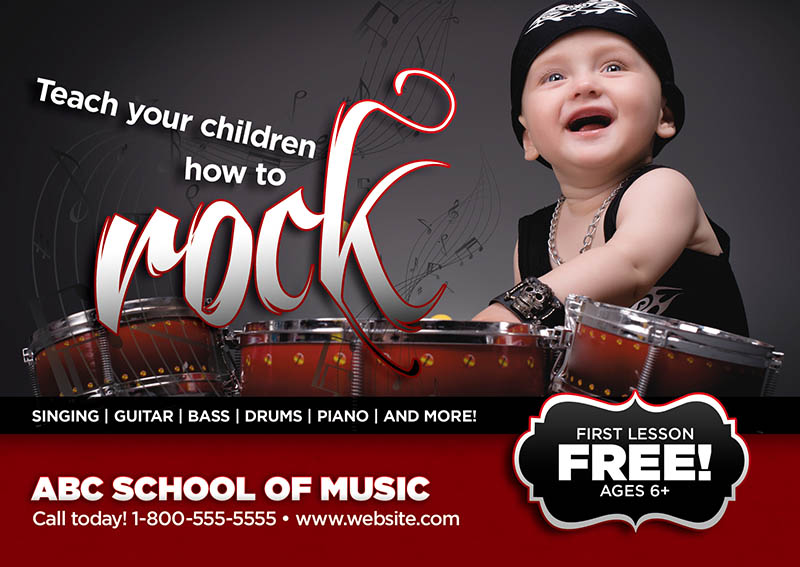 Music School Advertising