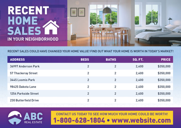 Neighborhood Update Postcard
