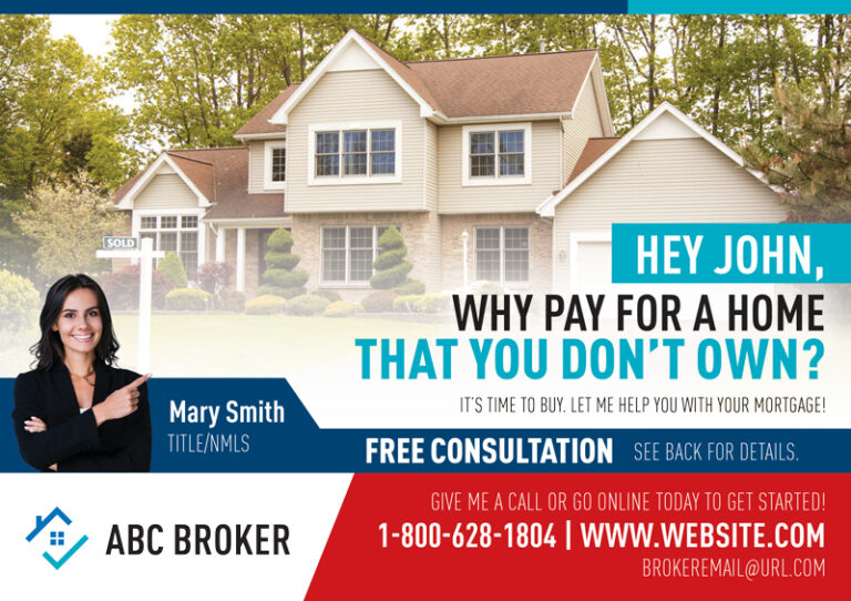 New Purchase Mortgage Postcard