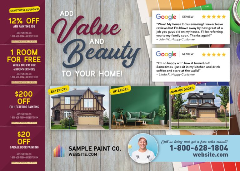 Painting Company Mailer