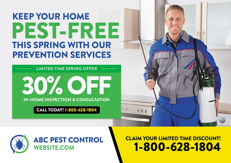Pest Prevention Postcard