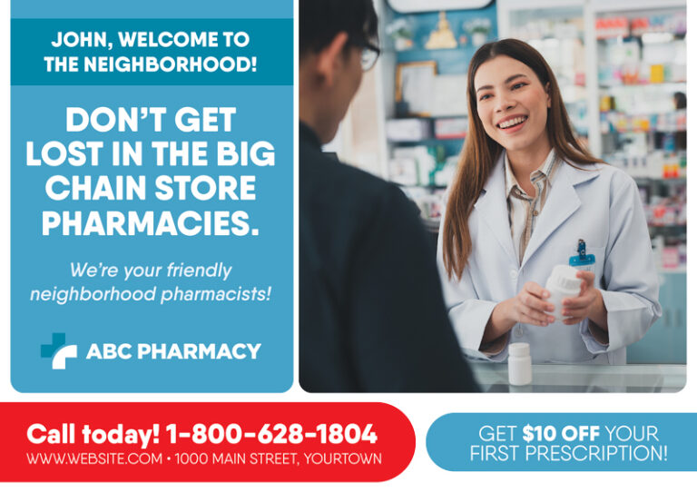 Pharmacy New Mover Mailer