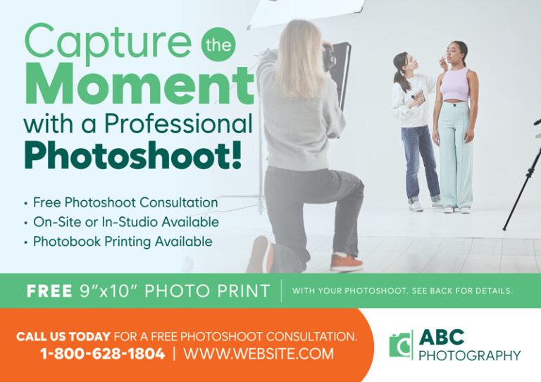 Photographer Mail Piece Design