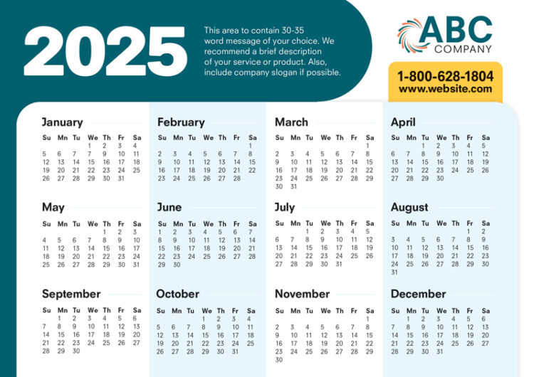 5 Brilliant Custom Calendar Designs Marketing Postcards Examples