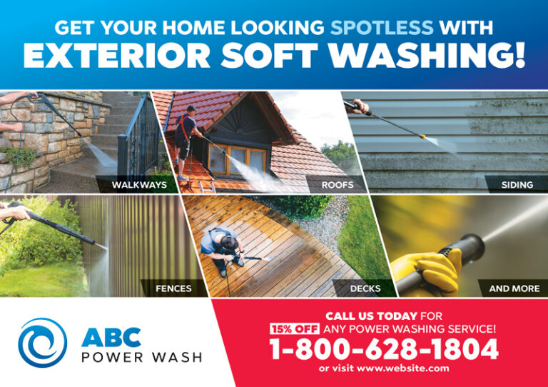 Postcard to Get Soft Wash Jobs