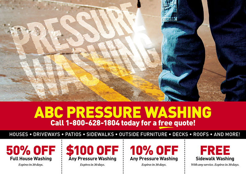 Pressure Washing Advertising Ideas