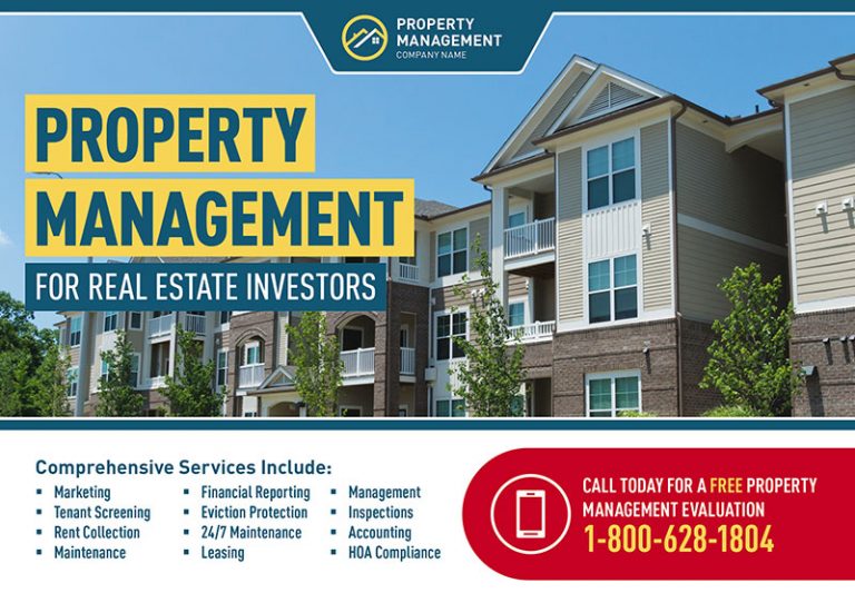 Property Management Marketing Postcards