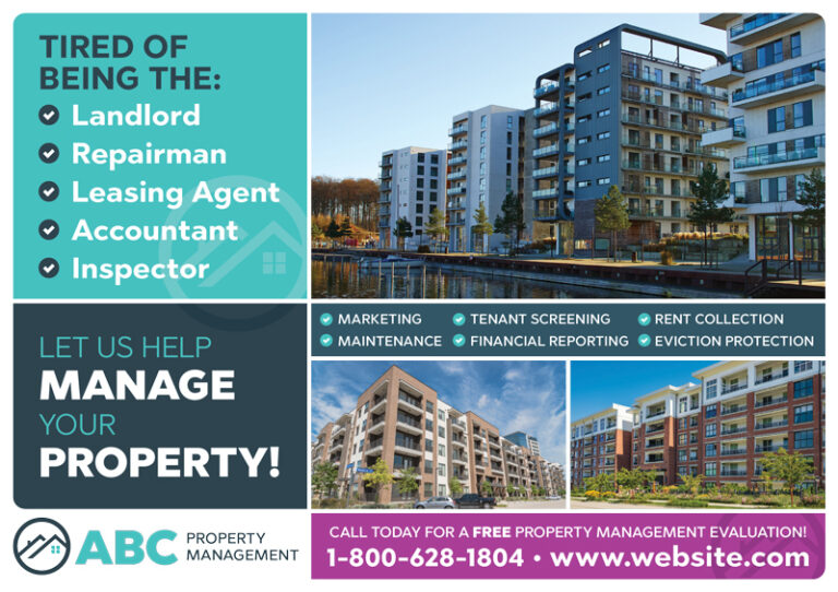 Property Management Postcard Campaign