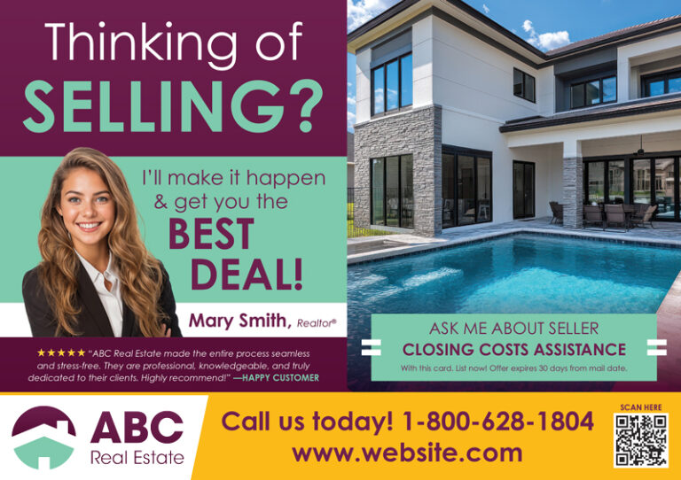 Real Estate Farming Postcards