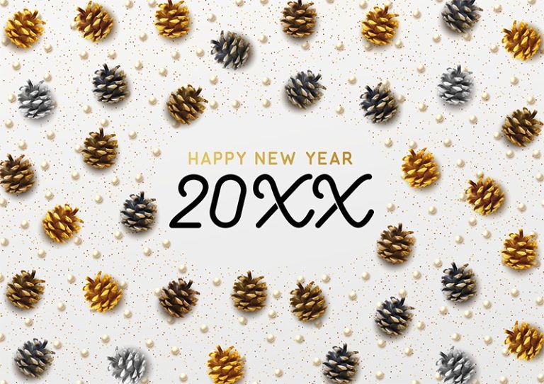 Real Estate Happy New Year Postcards