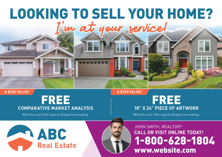 Real Estate Just Listed Checklist Postcard