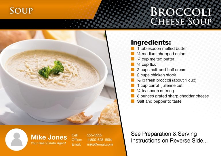 Real Estate Recipe Direct Mail