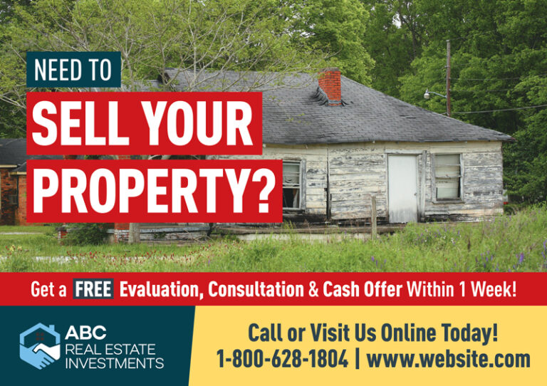 Real Estate Wholesaling Postcards