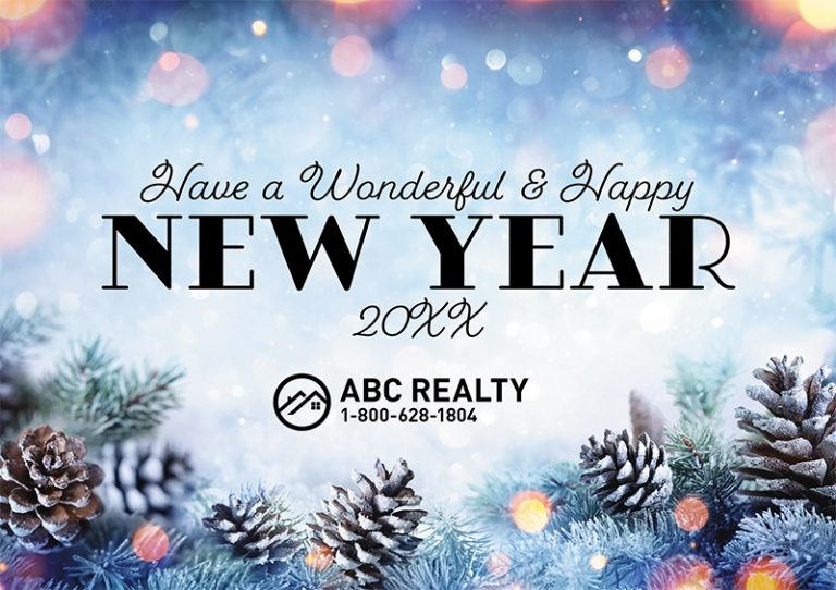 Realtor Happy New Year Postcards