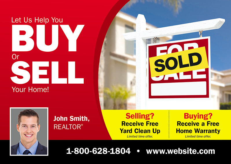 Realtor Marketing Postcards