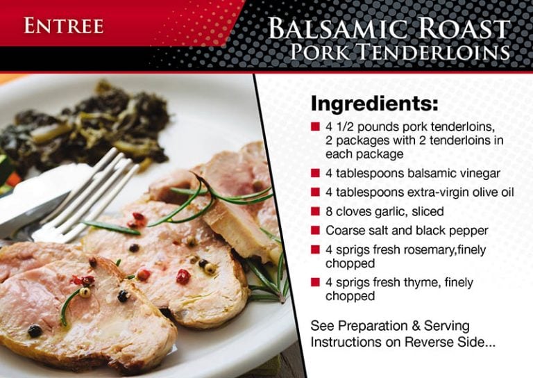 Recipe Card Marketing Postcard