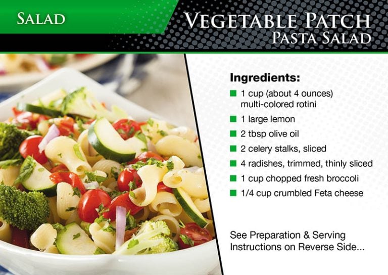Recipe Card Marketing Postcard
