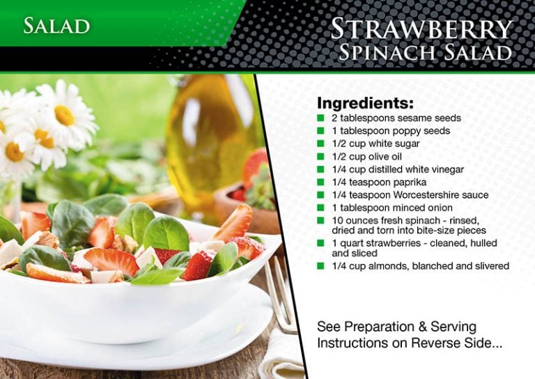 Recipe Postcard Marketing Ideas