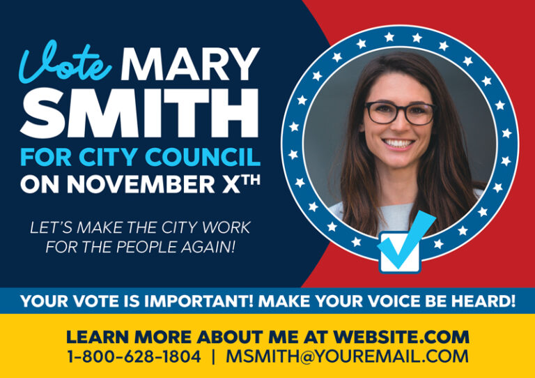 Remember to Vote Political Postcard