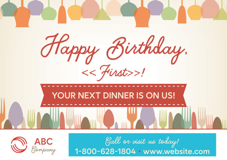 Restaurant Birthday Marketing