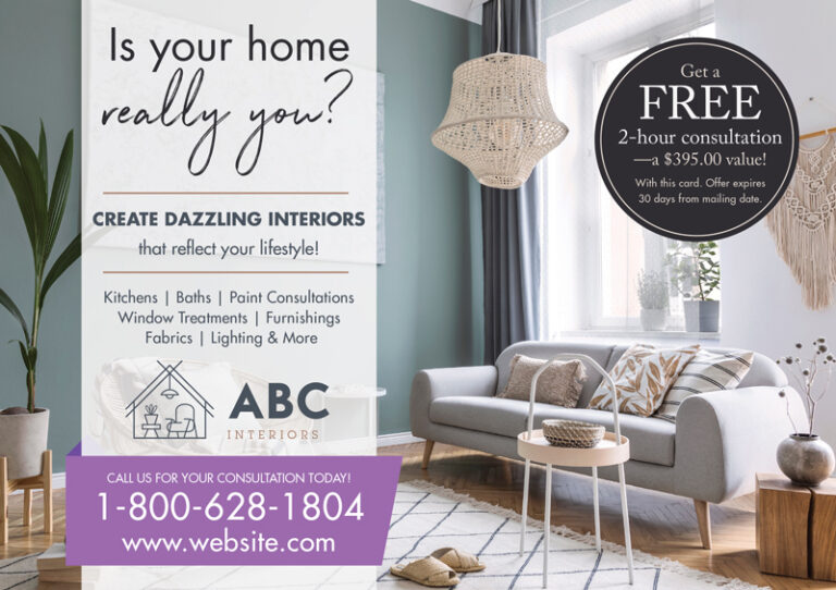 Sample Marketing For Interior Designers
